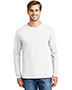 Hanes 5586 Men ® - Authentic 100% Cotton Long Sleeve T-Shirt.