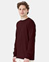 Hanes GDH200 Men Garment-Dyed Long-Sleeve T-Shirt