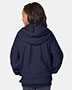 Hanes P480 Boys 7.8 Oz. Comfort Blend Eco Smart 50/50 Full-Zip Hood