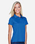 Harriton M315W Women 4 Oz. Polytech Polo