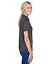 Harriton M345W Women Advantage Il Snap Placket Performance Polo
