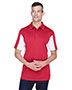 Harriton M355 Men Side Blocked Micro Pique Polo