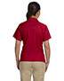 Harriton M374W Women 3.8 Oz. Polytech Mesh Insert Polo