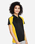 Harriton M385W Women Ladies' Advantage Snag Protection Plus Il Colorblock Polo
