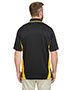 Harriton M386T Men Tall Flash Snag Protection Plus Il Colorblock Polo