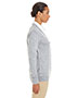 Harriton M425W Women Pilbloc  V-Neck Button Cardigan Sweater