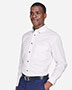 Harriton M500 Men Easy Blend Long-Sleeve Twill Shirt With Stain-Release