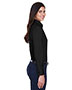 Harriton M500W Women Easy Blend Long-Sleeve Twill Shirt With Stain-Release