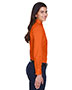 Harriton M500W Women Easy Blend Long-Sleeve Twill Shirt With Stain-Release
