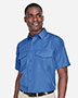 Harriton M580 Men Key West Short-Sleeve Performance Staff Shirt