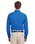 Harriton M581 Men Foundation 100% Cotton Long-Sleeve Twill Shirt With Teflon 