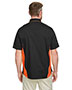 Harriton M586 Men Flash Il Colorblock Short Sleeve Shirt