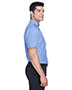 Harriton M600S Men Short-Sleeve Oxford With Stain-Release