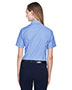 Harriton M600SW Women Short-Sleeve Oxford With Stain-Release