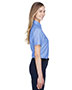 Harriton M600SW Women Short-Sleeve Oxford With Stain-Release