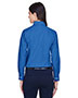Harriton M600W Women Long-Sleeve Oxford With Stain-Release