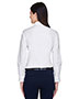 Harriton M600W Women Long-Sleeve Oxford With Stain-Release