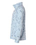 HUK H1200720 Men's Airweight KC Printed Quarter-Zip Pullover
