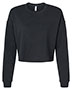 Independent Trading Co. AFX24CRP Women 's Lightweight Cropped Crew Pullover