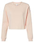 Independent Trading Co. AFX24CRP Women 's Lightweight Cropped Crew Pullover