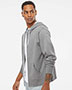 Independent Trading Co. AFX90UNZ Men Lightweight Full-Zip Hooded Sweatshirt