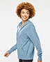 Independent Trading Co. AFX90UNZ Men Lightweight Full-Zip Hooded Sweatshirt