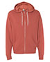 Independent Trading Co. AFX90UNZ Men Lightweight Full-Zip Hooded Sweatshirt