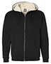 Independent Trading Co. EXP40SHZ Men Sherpa-Lined Full-Zip Hooded Sweatshirt