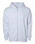 Independent Trading Co. IND280ZIP Unisex Avenue Midweight Full-Zip Hooded Sweatshirt