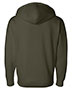 Independent Trading Co. IND4000Z Men Heavyweight Full-Zip Hooded Sweatshirt