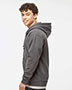 Independent Trading Co. IND4000Z Men Heavyweight Full-Zip Hooded Sweatshirt