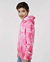 Independent Trading Co. PRM1500TD Boys Youth Midweight Tie-Dye Hooded Pullover