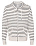 Independent Trading Co. PRM90HTZ Men Heathered French Terry Full-Zip Hooded Sweatshirt