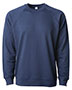 Independent Trading Co. SS1000C Men Icon Lightweight Loopback Terry Crewneck Sweatshirt