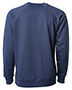 Independent Trading Co. SS1000C Men Icon Lightweight Loopback Terry Crewneck Sweatshirt