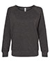 Independent Trading Co. SS240 Women Juniors’ Heavenly Fleece Lightweight Sweatshirt