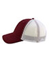 Maroon/ White
