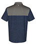 Izod 13GG004 Men Colorblocked Space-Dyed Polo