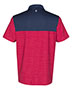 Izod 13GG004 Men Colorblocked Space-Dyed Polo