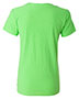 J America 8169 Women's V-Neck Slub T-Shirt