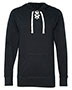J. America 8231  Jersey Sport Lace Hooded Pullover