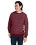 J America 8712JA Unisex Aspen Fleece Crewneck Sweatshirt