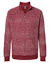 J America 8713 Men Aspen Fleece Quarter-Zip Sweatshirt