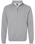 J America 8717JA  Unisex Heavyweight Quarter-Zip Sweatshirt