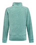 J. America 8743 Women's Electric Fleece Quarter-Zip Sweatshirt