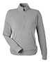 J. America 8762 Women's Element Fleece Quarter-Zip Sweatshirt
