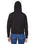 J America 8853JA  Ladies' Triblend Cropped Hooded Sweatshirt