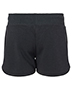 J America 8856JA  Ladies Triblend Fleece Short