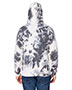 J America 8861JA  Adult Tie-Dye Pullover Hooded Sweatshirt