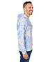 J America 8861JA  Adult Tie-Dye Pullover Hooded Sweatshirt